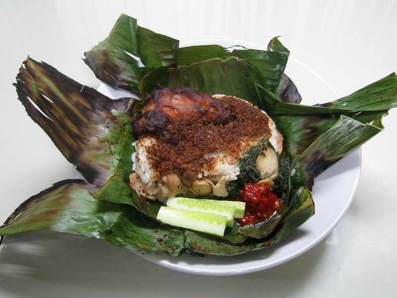 Nasi Bakar Ayam Kemangi