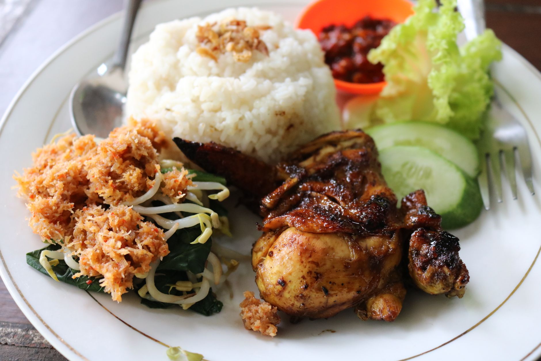Nasi Bakar Teri