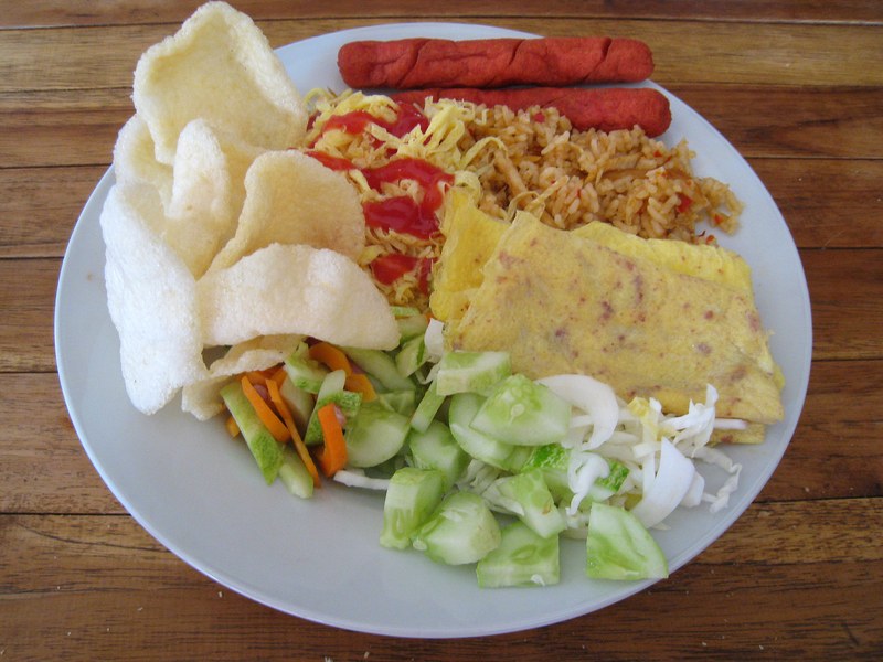 Nasi Goreng Sosis