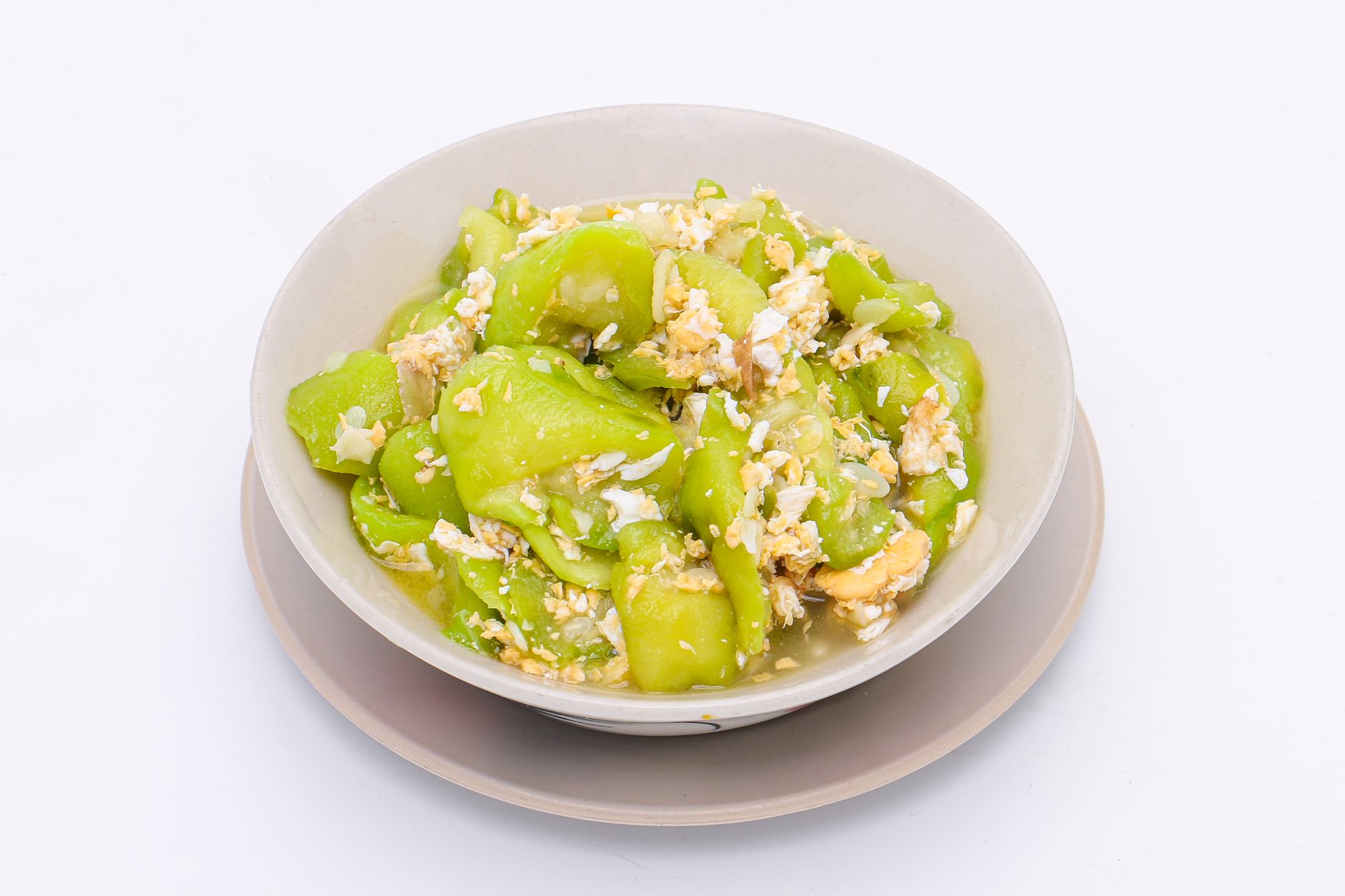 Tumis Labu Siam Telur